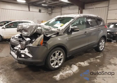 2014 Ford Escape Titanium from USA, damaged, VIN 1FMCU9JX4EUB79656